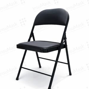 SILLA PLEGABLE ALCOLCHADA NEGRA