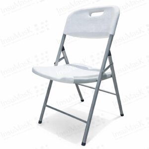 SILLA PLEGABLE BLANCA