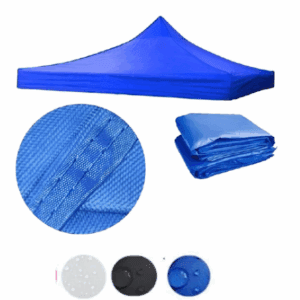 REPUESTO TECHO TOLDO 2X2 UV-C COLORES NEGRO /ROJO