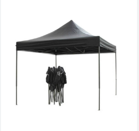 TOLDO 3X3 FIERRO NEGRO TECHO AZUL/ ROJO/NEGRO/VERDE/FUCSIA/BEIGE