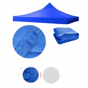 REPUESTO DE TECHO TOLDO 3X3 UV-A COLOR BLANCO