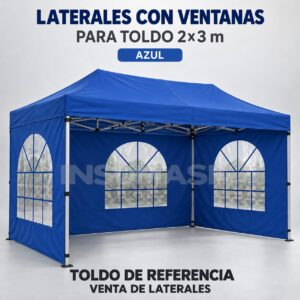LATERAL CON VENTANAS 2X3 COLORES