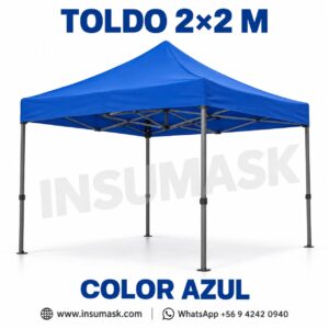 TOLDO 2X2 FIERRO NEGRO